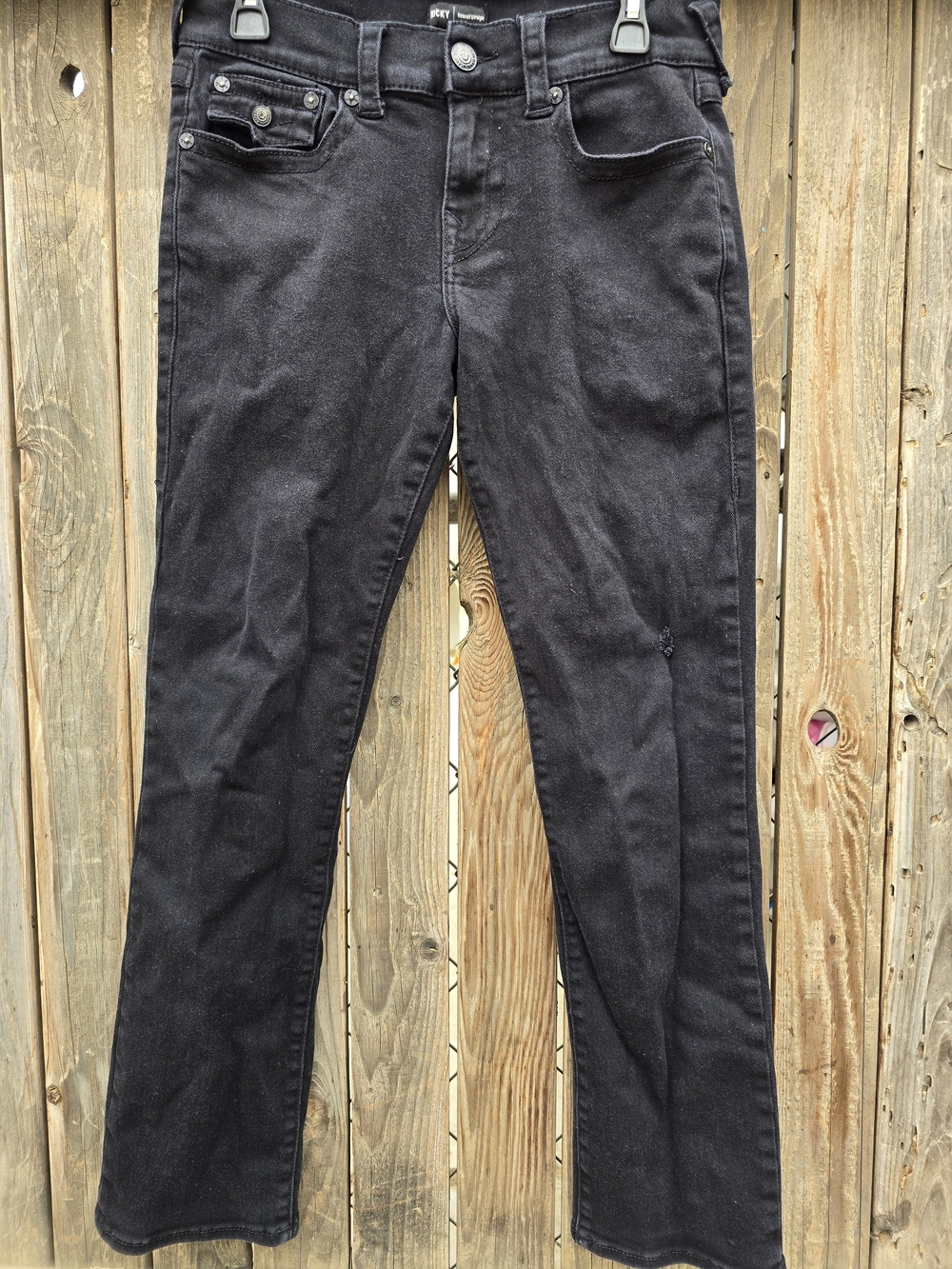 True Religion Black Men’s Ricky Jeans Classic Straight Fit Size 29